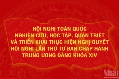 [Infographic] Hội nghị toàn quốc nghiên cứu, học tập, quán triệt và triển khai thực hiện Nghị quyết Hội nghị Trung ương 4