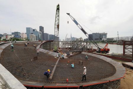 Giải mã công trình khổng lồ nằm sâu dưới dòng sông Sài Gòn