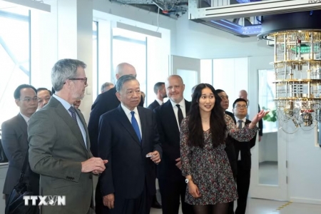 Tổng Bí thư, Chủ tịch nước Tô Lâm thăm Viện Nghiên cứu Niels Bohr của Đại học Copenhagen