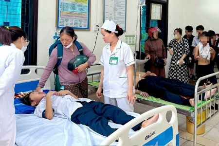 Quảng Trị: Bị ong đốt, 27 học sinh phải nhập viện