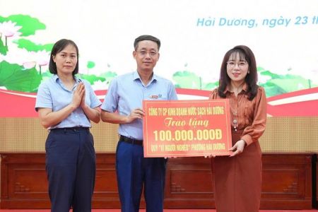 Quỹ “Vì người nghèo” phường Hải Dương tiếp nhận hơn 912 triệu đồng ủng hộ