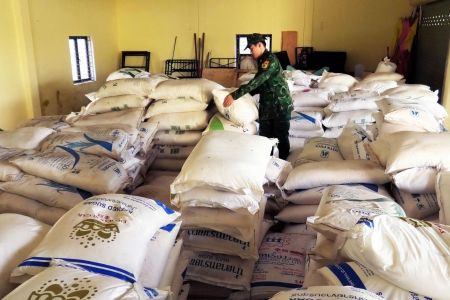 Quảng Trị: Thu giữ 36 tấn đường kính nhập lậu qua biên giới