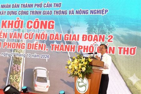 Cần Thơ: Khởi công đường Nguyễn Văn Cừ nối dài giai đoạn 2 với vốn đầu tư gần 1.600 tỷ đồng