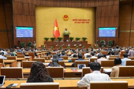 Quốc hội làm việc liên quan đến Luật Chứng khoán, lĩnh vực công thương và nhà ở