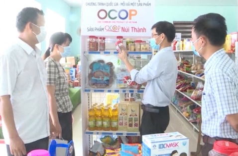 Núi Thành tổ chức đánh giá 14 sản phẩm OCOP hết thời hạn