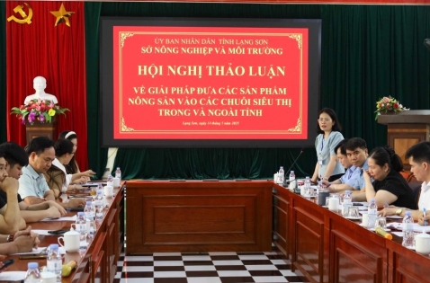 Lạng Sơn: Tìm “đường” đưa các sản phẩm nông sản vào các chuỗi siêu thị