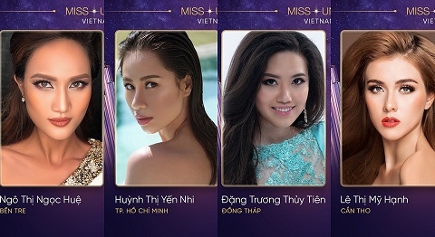 Lộ diện dàn ứng viên đầu tiên của Hoa hậu Hoàn vũ Việt Nam 2019