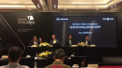 Công bố giải đấu Lexus Challenge 2019