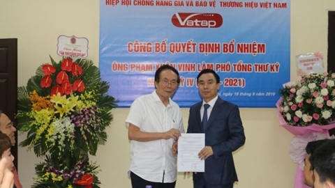 Bổ nhiệm ông Phạm Xuân Vinh giữ chức Phó tổng thư ký Hiệp hội VATAP