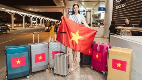 Hoa hậu Lương Thùy Linh: Lên đường sang Anh quốc tới với Miss World 2019