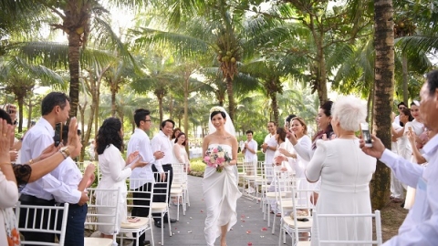 Đám cưới đẹp như mơ của Xuân Lan được tổ chức ở đâu tại Đà Nẵng?