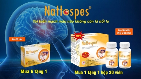 Phòng ngừa đột quỵ não mùa nắng nóng nhờ sản phẩm thiên nhiên Nattospes