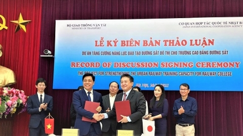 JICA hỗ trợ tăng cường đào tạo nhân lực đường sắt đô thị Việt Nam