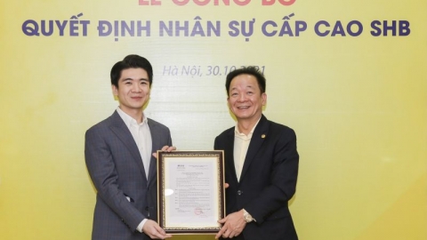 SHB bổ nhiệm ông Đỗ Quang Vinh làm Phó tổng giám đốc