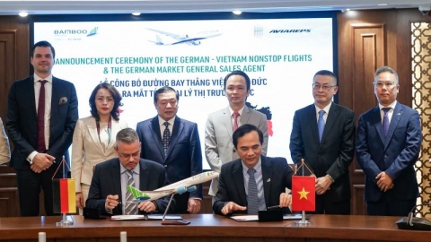 Bamboo Airways bay thẳng thường lệ Việt – Đức, mở bán vé từ 24/1