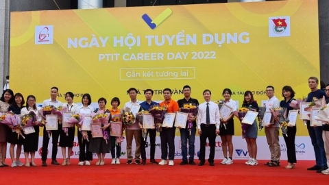 18 doanh nghiệp tham gia Ngày hội tuyển dụng PTIT Career Day 2022