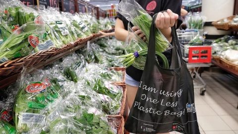 TP. Hồ Chí Minh vận động giảm sử dụng túi ni lông khó phân hủy và sản phẩm nhựa dùng một lần