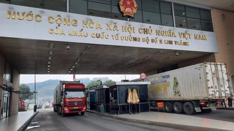 Lào Cai: Tổng thu nộp ngân sách từ hoạt động xuất nhập khẩu trong quý I đạt 168,762 tỷ đồng