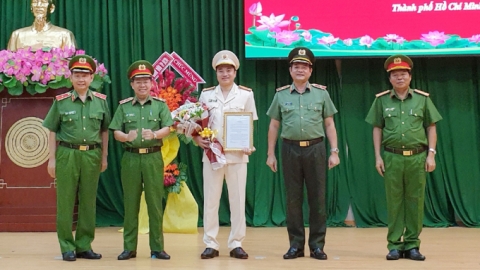 Đại tá Mai Hoàng làm Phó Giám đốc Công an TP. Hồ Chí Minh
