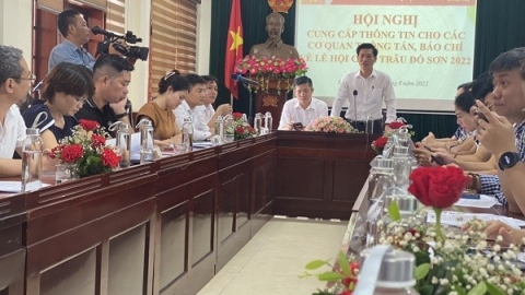 UBND quận Đồ Sơn cung cấp thông tin về Lễ hội chọi trâu 2022 Đồ Sơn năm 2022