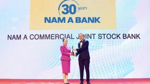 Nam A Bank - Hai lần liên tiếp nhận giải thưởng “Nơi làm việc tốt nhất châu Á”