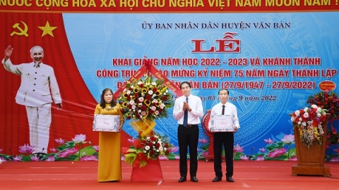 Hơn 230.000 học sinh Lào Cai khai giảng năm học mới