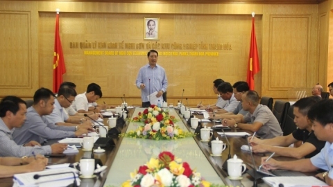 Thanh Hoá rà soát việc thực hiện các dự án đầu tư trực tiếp tại Khu Kinh tế Nghi Sơn và các Khu công nghiệp