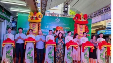 Khai trương 02 điểm giới thiệu, bán sản phẩm OCOP tại quận Đống Đa