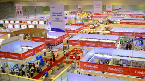 Vietnam Foodexpo 2022 có quy mô trên 500 gian hàng