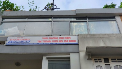 Thông báo chuyển trụ sở Văn phòng đại diện Tạp chí Thương hiệu và Công luận tại TP. Hồ Chí Minh