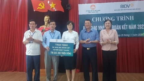 Thanh Hoá hỗ trợ xây nhà Đại đoàn kết cho hộ nghèo ở huyện Như Thanh