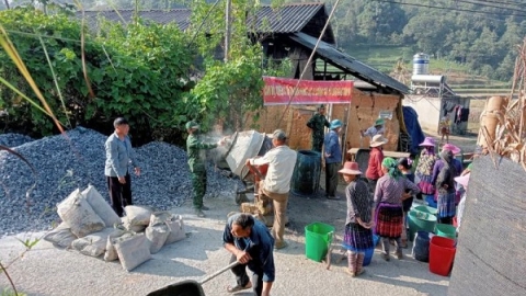 Lào Cai đầu tư cơ sở hạ tầng đối với các xã có tỉ lệ hộ nghèo từ 40% trở lên