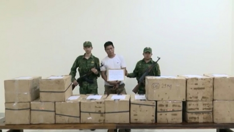 Thu giữ hơn 400 kg pháo hoa lậu tại Đắk Nông