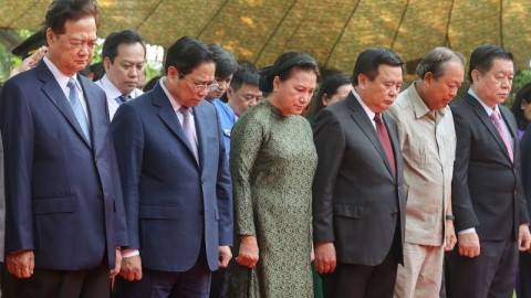 Thủ tướng Phạm Minh Chính dự Lễ kỷ niệm 110 năm Ngày sinh đồng chí Huỳnh Tấn Phát