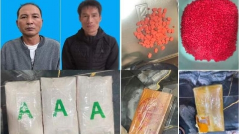 Khen thưởng Công an quận Lê Chân triệt phá ổ nhóm tội phạm, thu giữ gần 1,6 kg ma túy các loại
