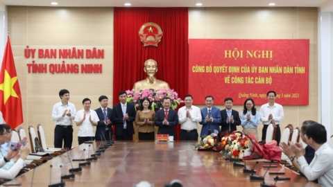 Quảng Ninh bổ nhiệm nhiều cán bộ chủ chốt