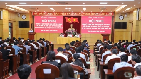 Thanh Hóa tổng kết 15 năm thực hiện Nghị quyết số 23-NQ/TW của Bộ Chính trị (khóa X)