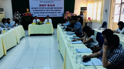 Bình Định chuẩn bị ký kết hợp tác với các tỉnh Nam Lào