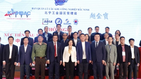 Chủ tịch UBND tỉnh Bắc Ninh dự Hội nghị xúc tiến đầu tư các ngành điện tử Trung Quốc