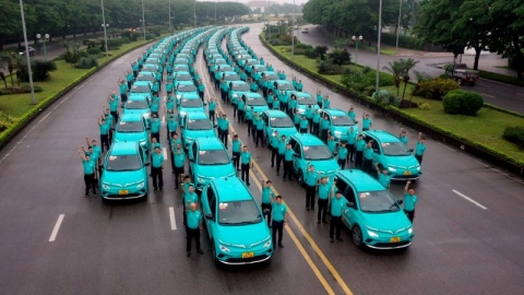 Ra mắt hãng taxi thuần điện đầu tiên tại Việt Nam chất lượng dịch vụ 5 sao