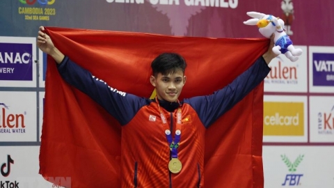 Đoàn Thể thao Việt Nam đã giành được 15 Huy chương Vàng tại SEA Games 32