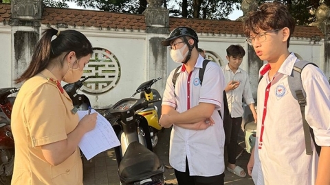 Kiên quyết xử lý nghiêm tình trạng thanh, thiếu niên vi phạm trật tự, an toàn giao thông