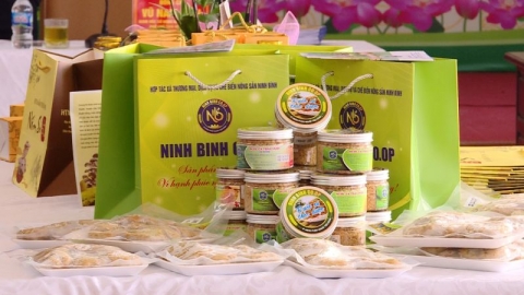 Ninh Bình: Tới 2025, có ít nhất 150 sản phẩm OCOP đạt chuẩn 3 sao trở lên