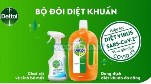 DKSH Việt Nam thổi phồng công dụng sản phẩm DETTOL để thu hút khách hàng