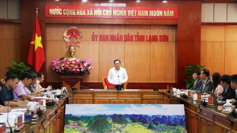 Lạng Sơn: Chủ tịch UBND tỉnh làm việc với doanh nghiệp