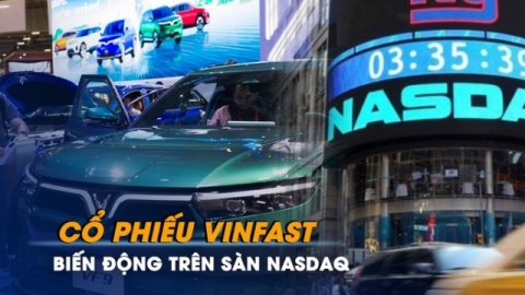 Cổ phiếu VFS của VinFast bật tăng trên sàn Nasdaq, vốn hóa đạt hơn 29 tỷ USD