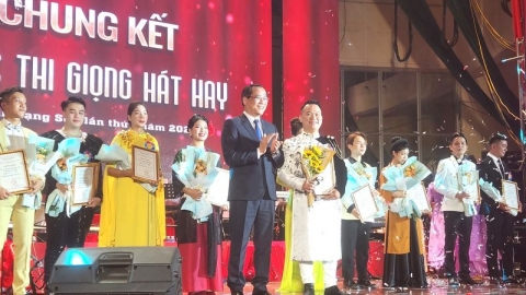 Lạng Sơn: Chung kết Cuộc thi Giọng hát hay tỉnh Lạng Sơn lần thứ nhất