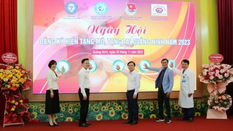 Quảng Ninh: Hơn 200 đơn tình nguyện đăng ký hiến mô, tạng