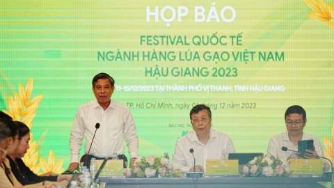 Việt Nam lần đầu tiên nâng tầm quốc tế Festival ngành lúa gạo