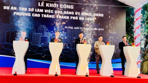 Hạ Long - Quảng Ninh: Đồng loạt khởi công, khánh thành các công trình chào mừng kỷ niệm 30 năm thành lập thành phố